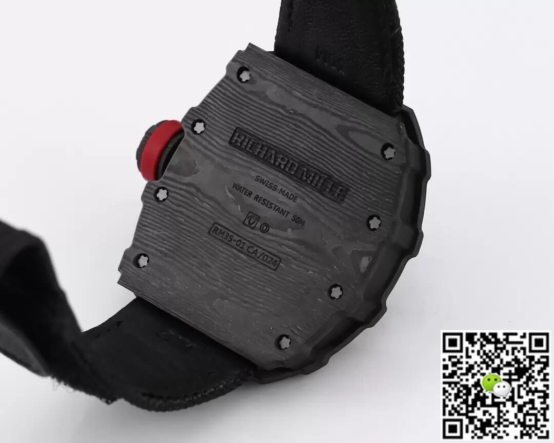 Richard Mille RM35-01 BBR Factory Black Carbon Fiber Case