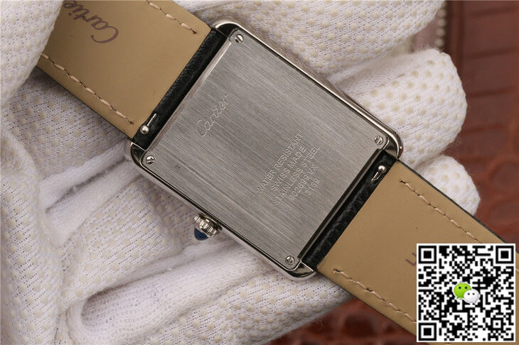 Cartier Tank WSTA0028 K11 Factory White Dial