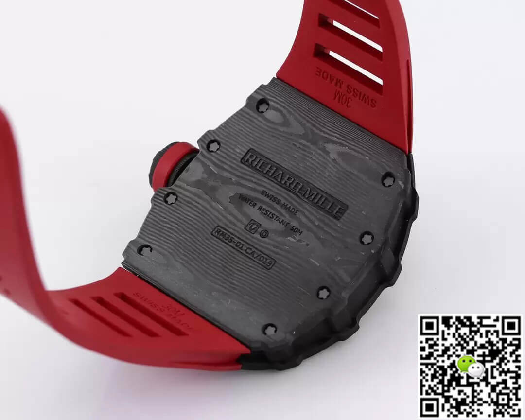 Richard Mille RM35-01 BBR Factory Rubber Strap