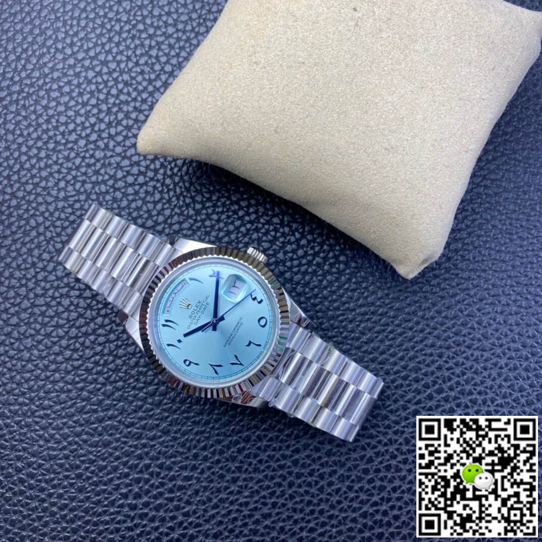 Rolex Day Date BP Factory Middle East Customization Ice Blue Dial