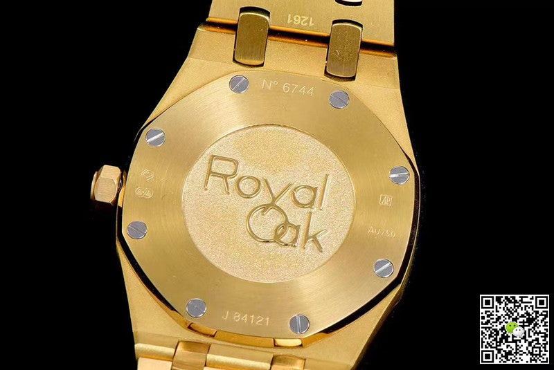 Audemars Piguet Royal Oak Quartz 67651BA.ZZ.1261BA.01 JF Factory Yellow Gold Diamond