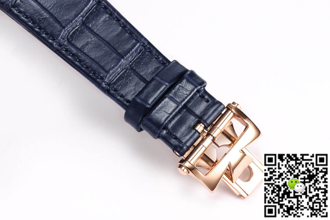 Vacheron Constantin Overseas Tourbillon 6000V/110R-B733 BBR Factory Blue Leather Strap