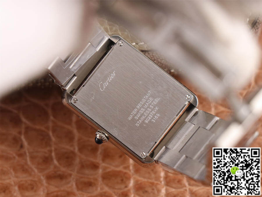 Cartier Tank K11 Factory Diamond White Dial