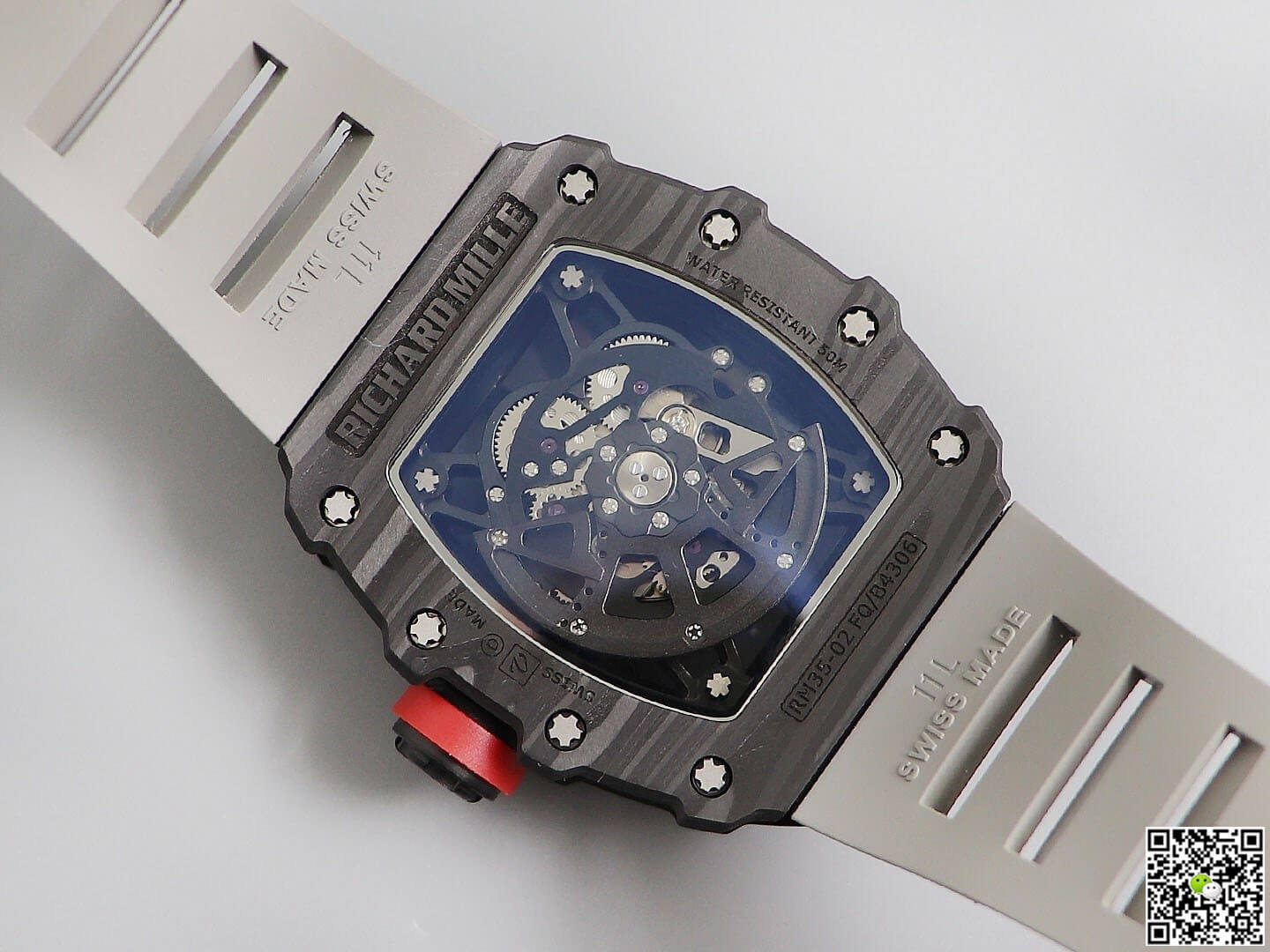 Richard Mille RM035 KV Factory V3 Carbon Fiber Skeleton Dial