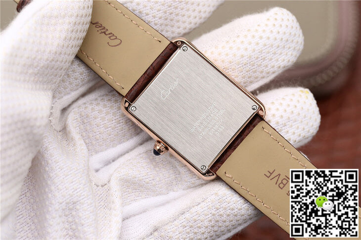 Cartier Tank W5200025 K11 Factory White Dial
