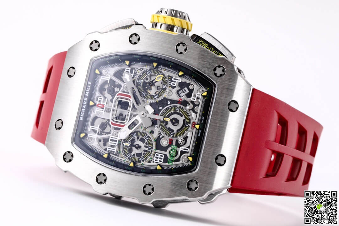 Richard Mille RM11-03RG KV Factory Titanium Red Strap