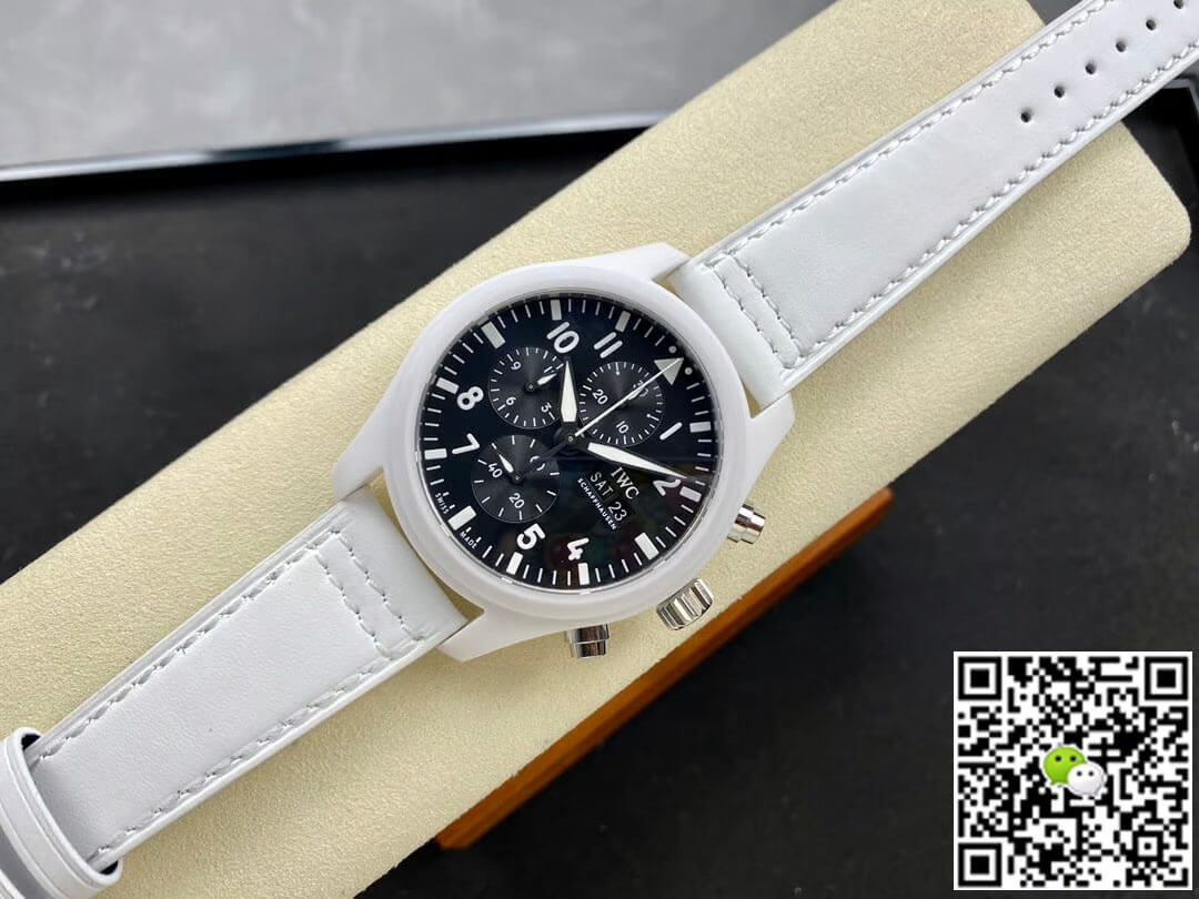 IWC Pilot TOP GUN IW389105 Lake Tahoe TPS Factory White Ceramic