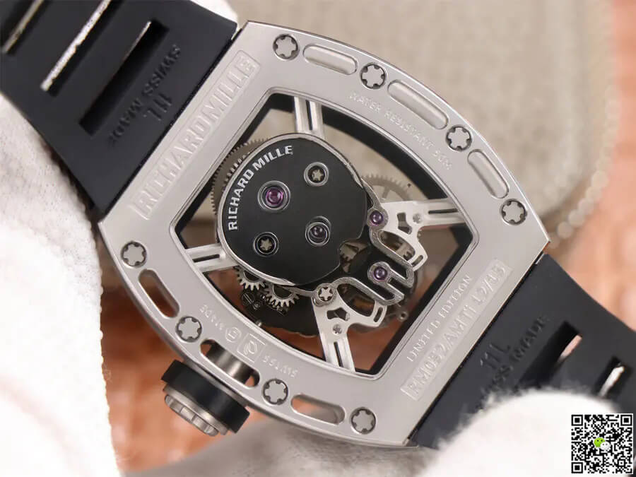 Richard Mille RM52-01 Tourbillon JB Factory Titanium Alloy Skull Dial