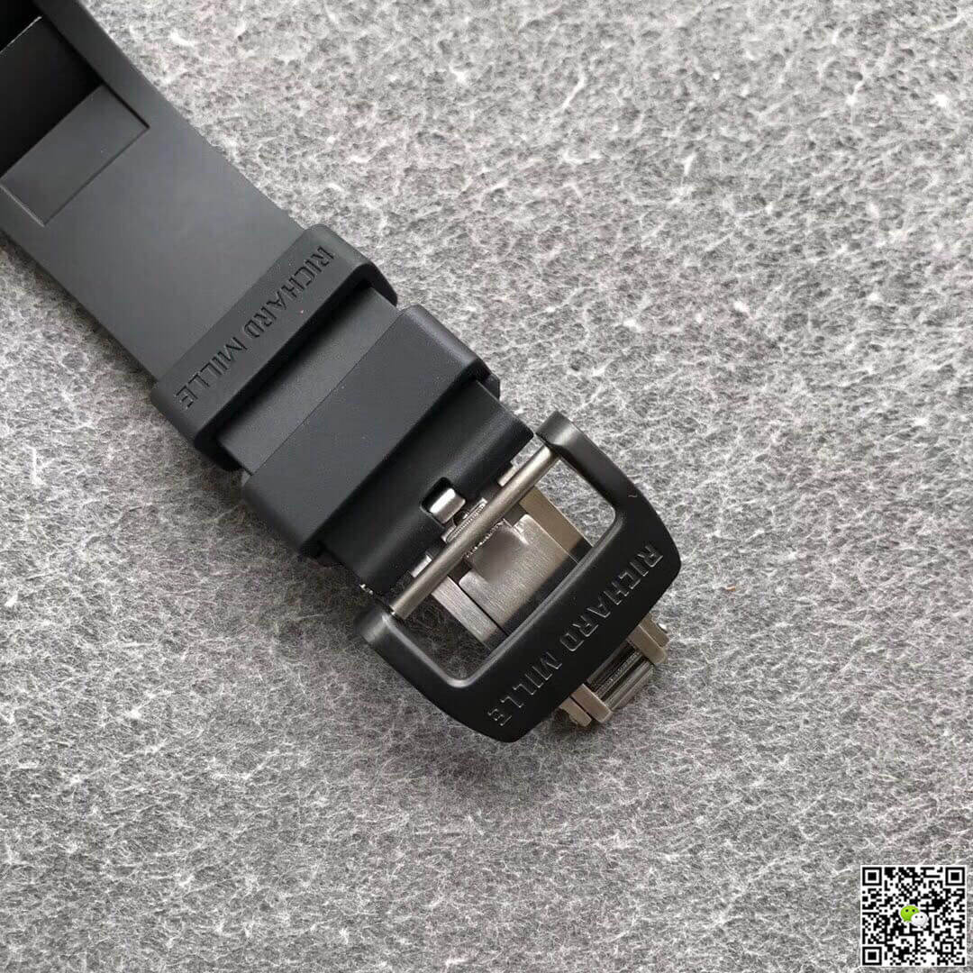 Richard Mille RM35-02 KV Factory V3 Carbon Fiber Black Strap