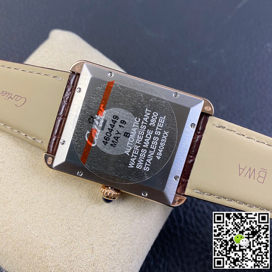 Cartier Tank W5200026 AF Factory White Dial