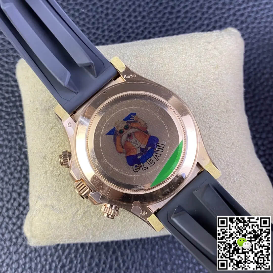 Rolex Cosmograph Daytona M116515ln-0057 Clean Factory Rubber Strap