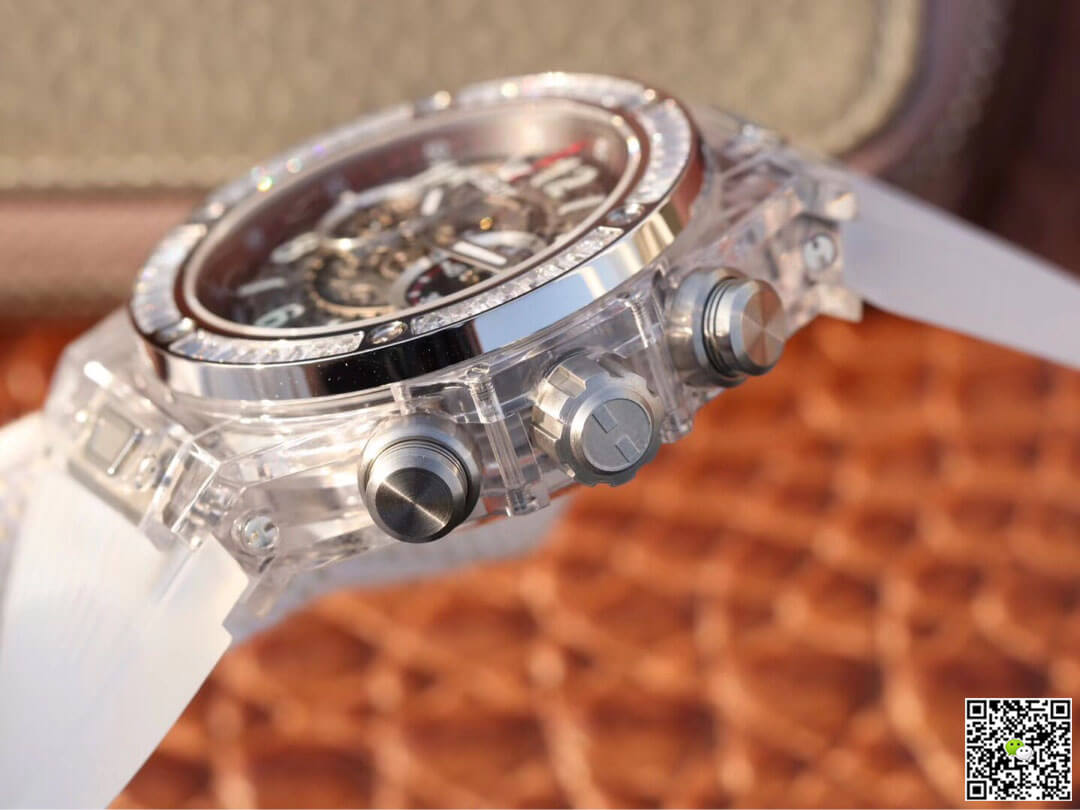 Hublot Big Bang 411.JX.4802.RT Diamond Bezel Hollow Dial