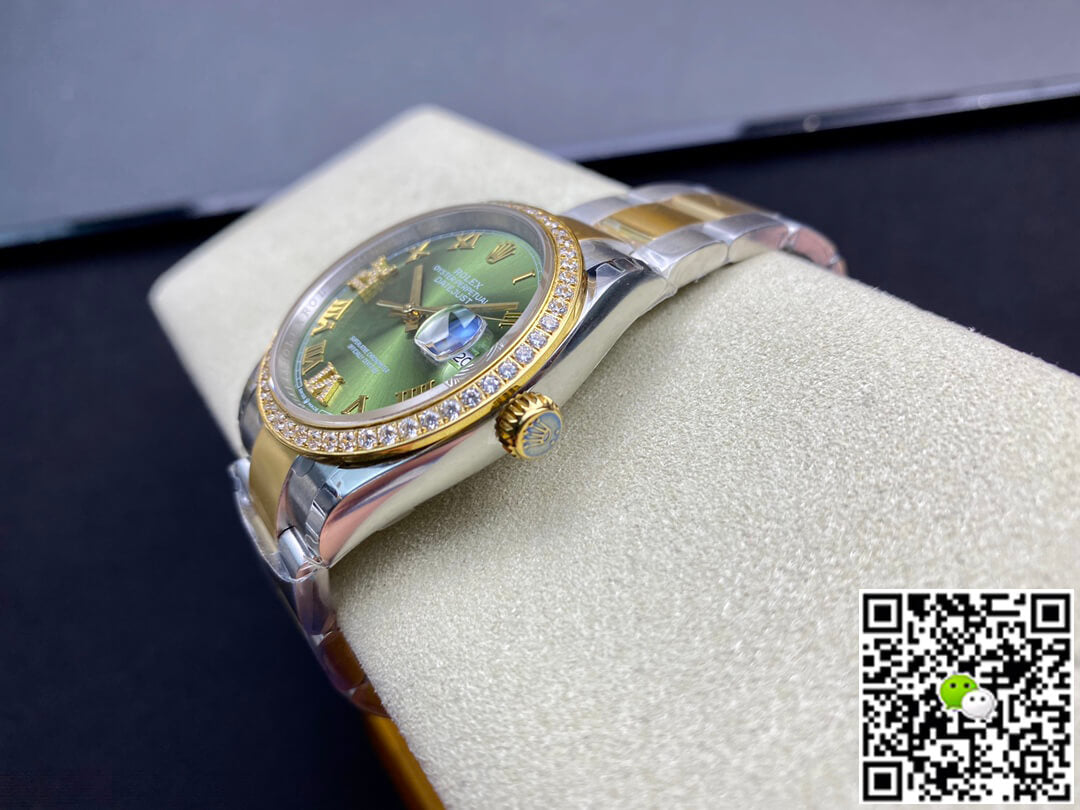Rolex Datejust M126283RBR-0012 EW Factory Diamond-set Bezel