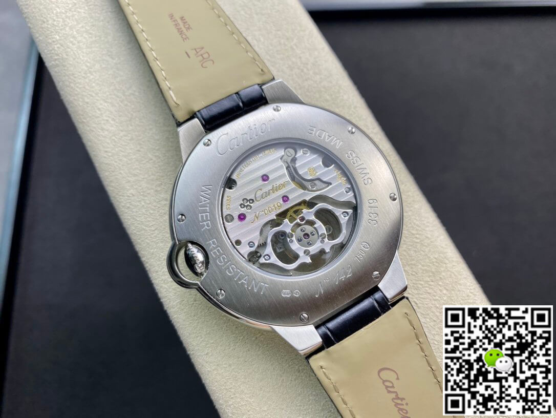 Cartier Ballon Bleu Tourbillon W6920021 BBR Factory Stainless Steel Case