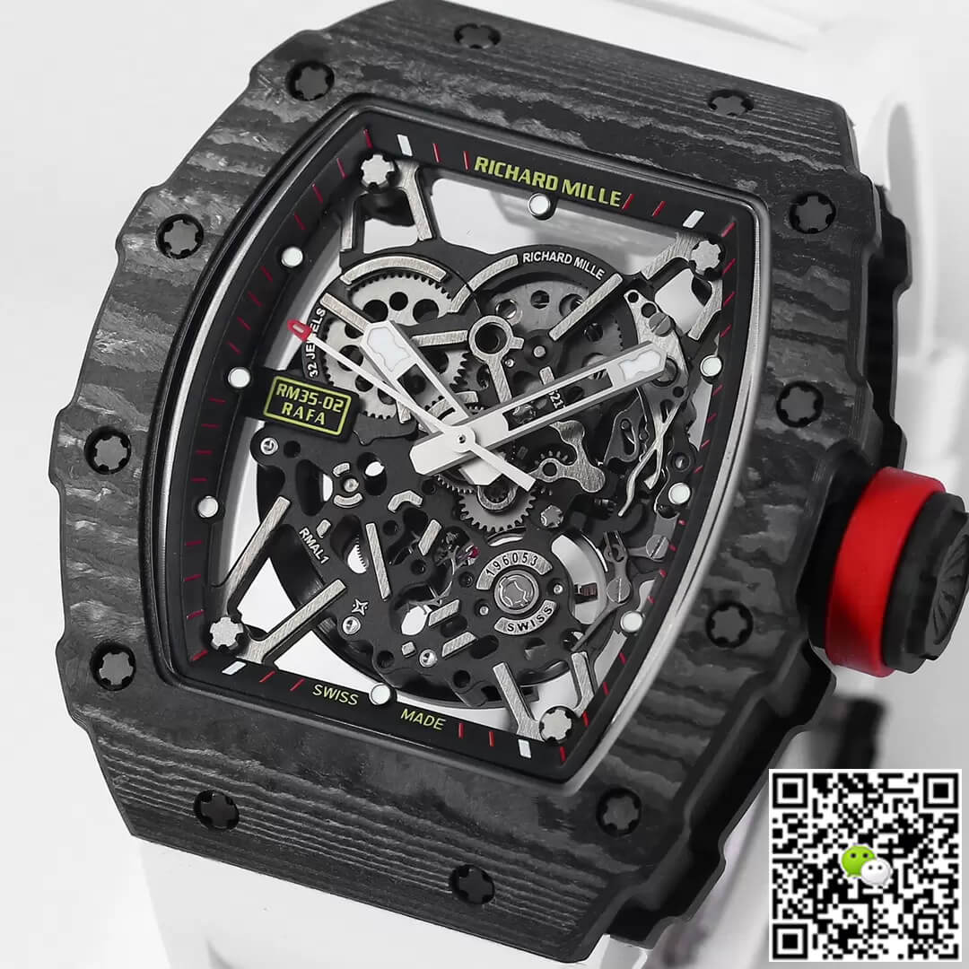 Richard Mille RM35-02 BBR Factory Carbon Fiber Skeleton Dial