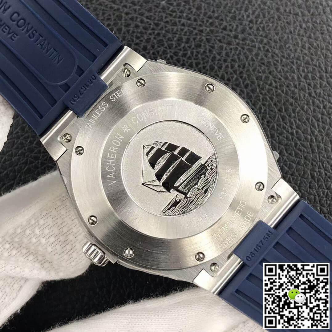 Vacheron Constantin Overseas 47040 8F Factory Blue Rubber Strap