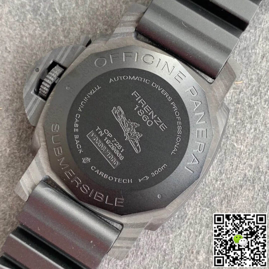 Panerai Submersible PAM00960 VS Factory Carbon Fiber Case