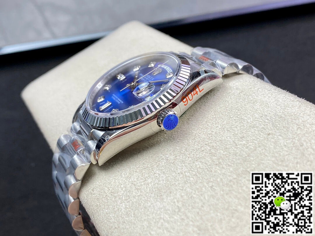 Rolex Day Date M128239-0023 36MM GM Factory Blue Dial