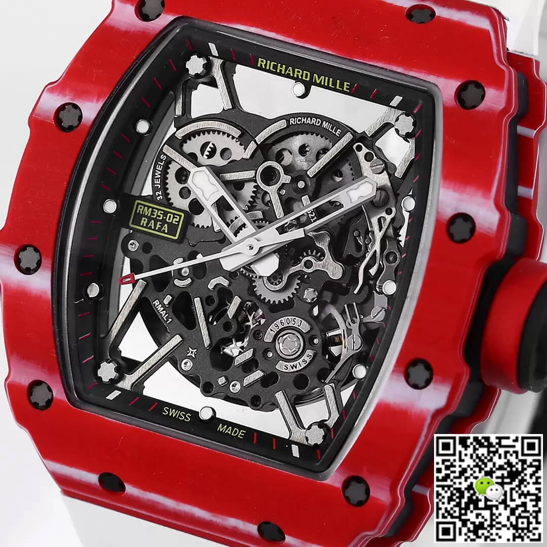Richard Mille RM35-02 BBR Factory Red Carbon Fiber
