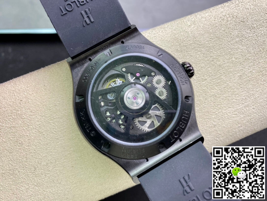 Hublot Classic Fusion Takashi Murakami 507.CX.9000.RX.TAK21 Sunflower Diamond Black Dial