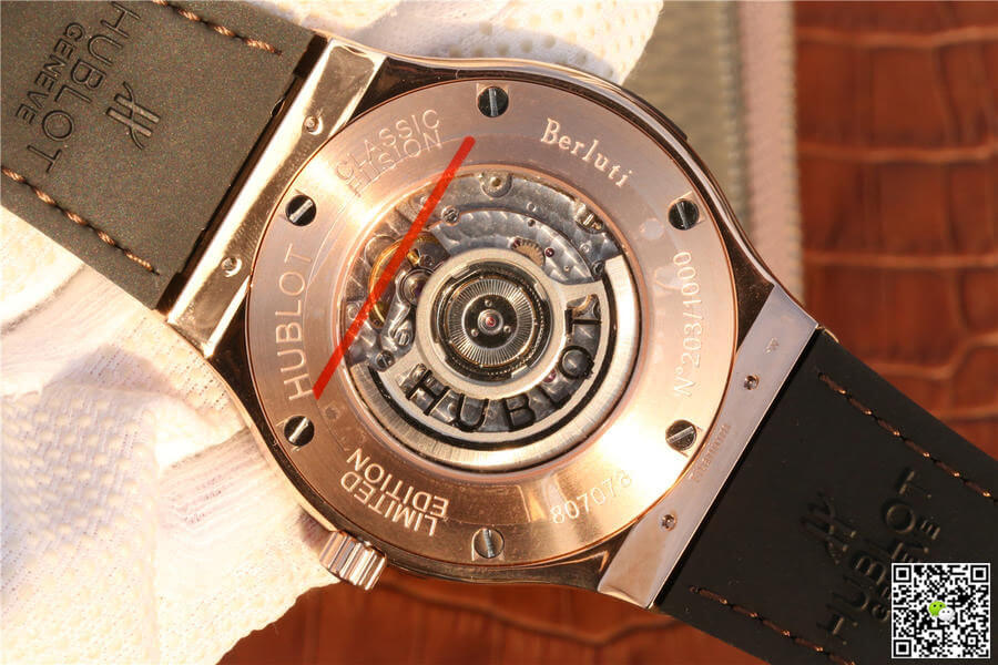 Hublot Classic Fusion Berluti Scritto 511.OX.0500.VR.BER16 TW Factory Tobacco Dial