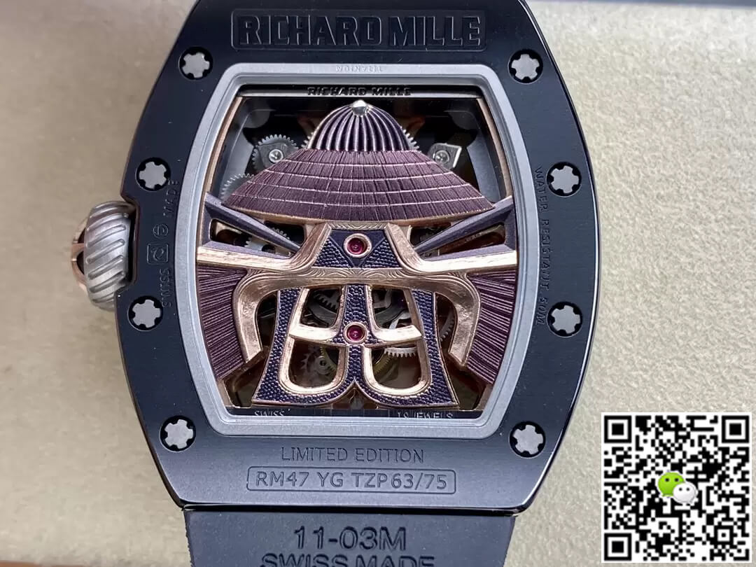 Richard Mille RM47 YS Factory Tourbillon Skeleton Dial