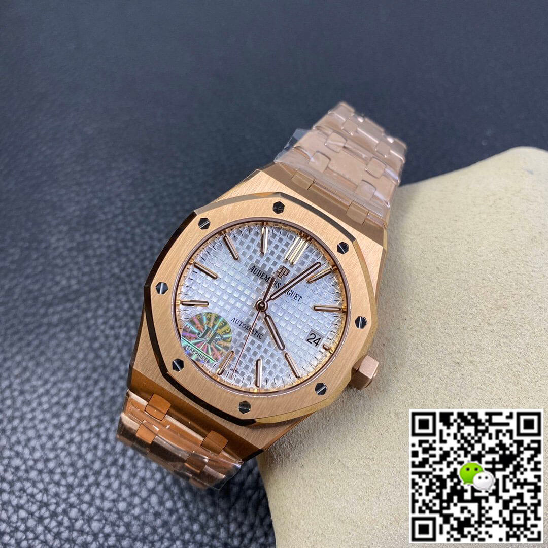 Audemars Piguet Royal Oak 15450OR.OO.1256OR.01 JF Factory Silver Dial