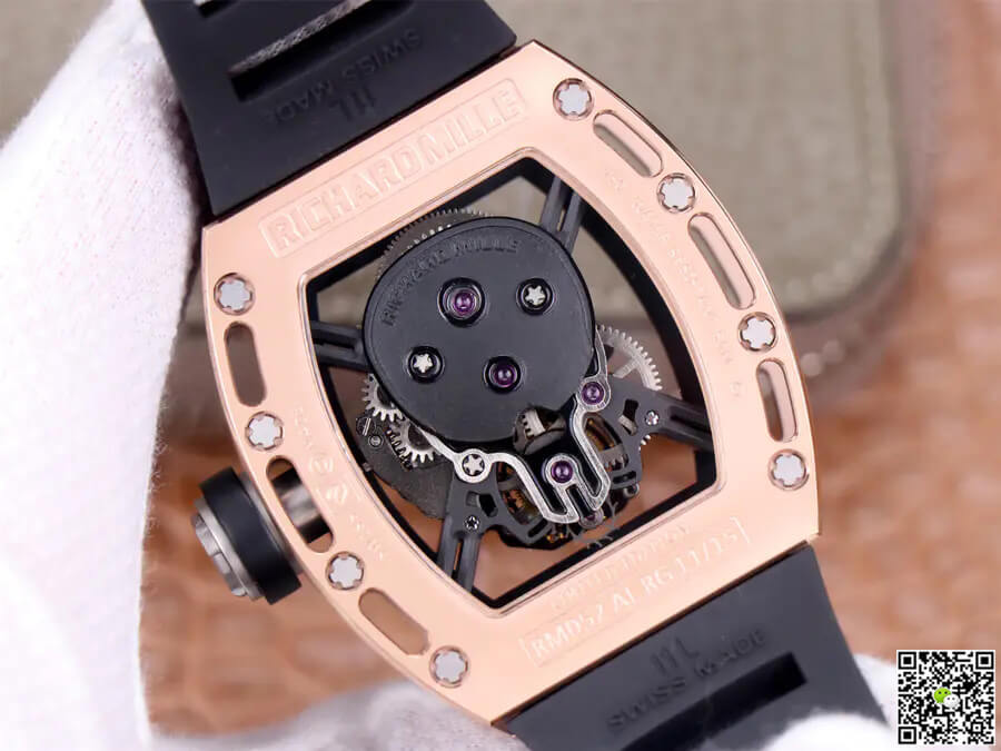 Richard Mille RM52-01 Tourbillon JB Factory Ceramic Skull Dial