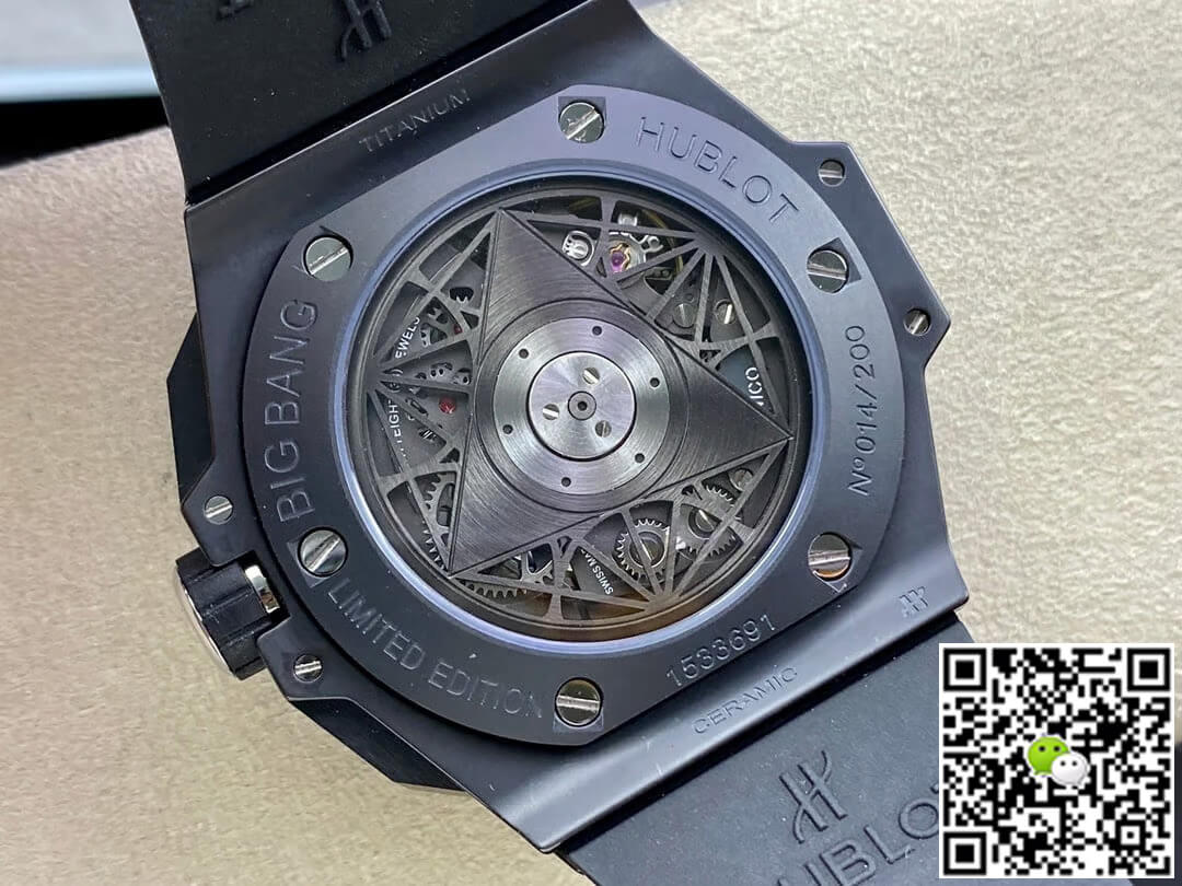 Hublot Big Bang Sang Bleu II 418.CX.1114.RX.MXM20 BB Factory Black Ceramics