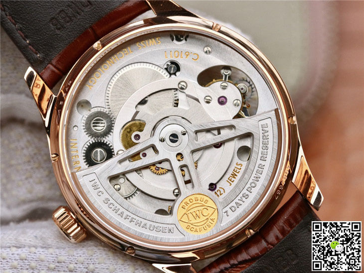 IWC Portuguese Tourbillon IW546302 ZF Factory Rose Gold