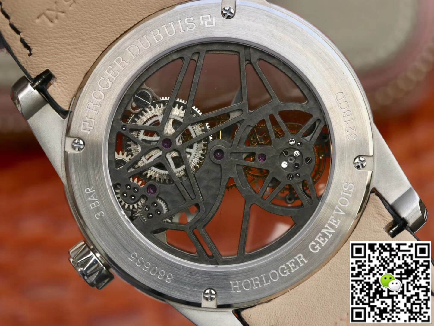 Roger Dubuis Excalibur RDDBEX0393 JB Factory Tourbillon Stainless Steel Case