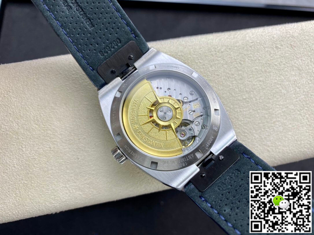 Vacheron Constantin Overseas 4500V 8F Factory Blue Leather Strap