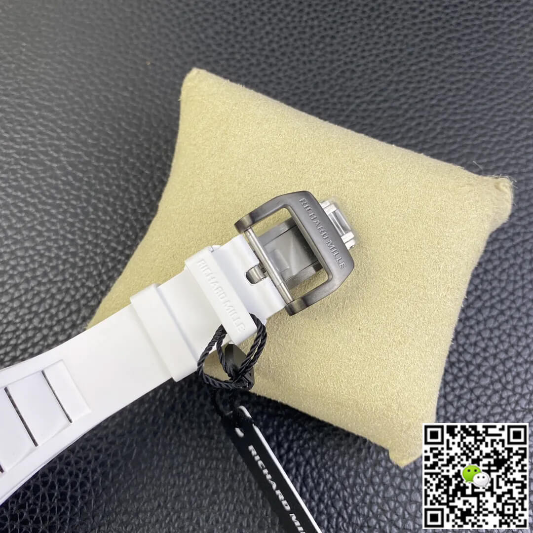 Richard Mille RM12-01 Tourbillon RM Factory White Rubber Strap