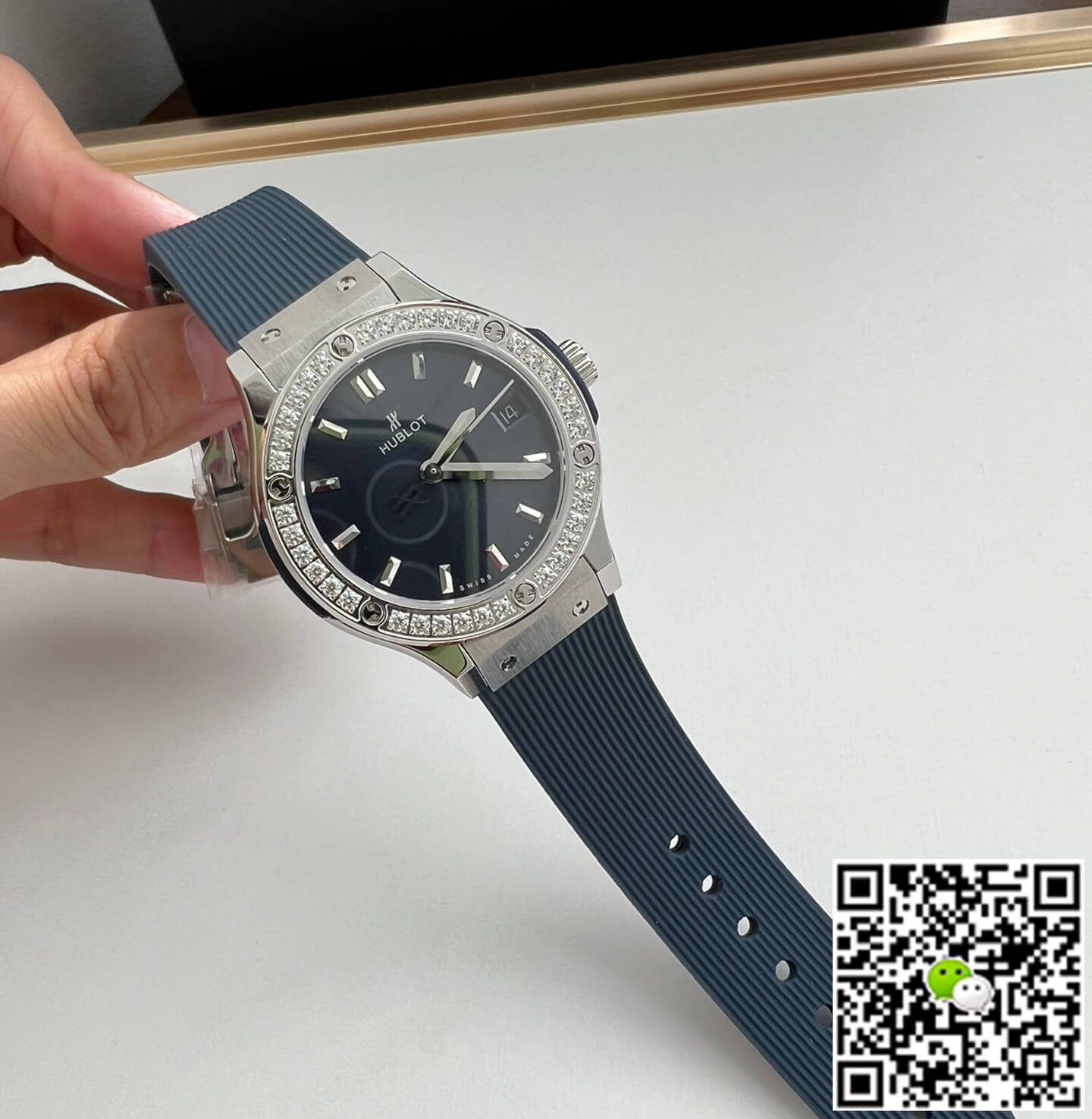 Hublot Classic Fusion 33MM Quartz Movement HB Factory Blue Dial