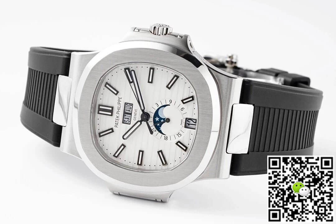 Patek Philippe Nautilus 5726/1A-010 PPF Factory Black Rubber Strap