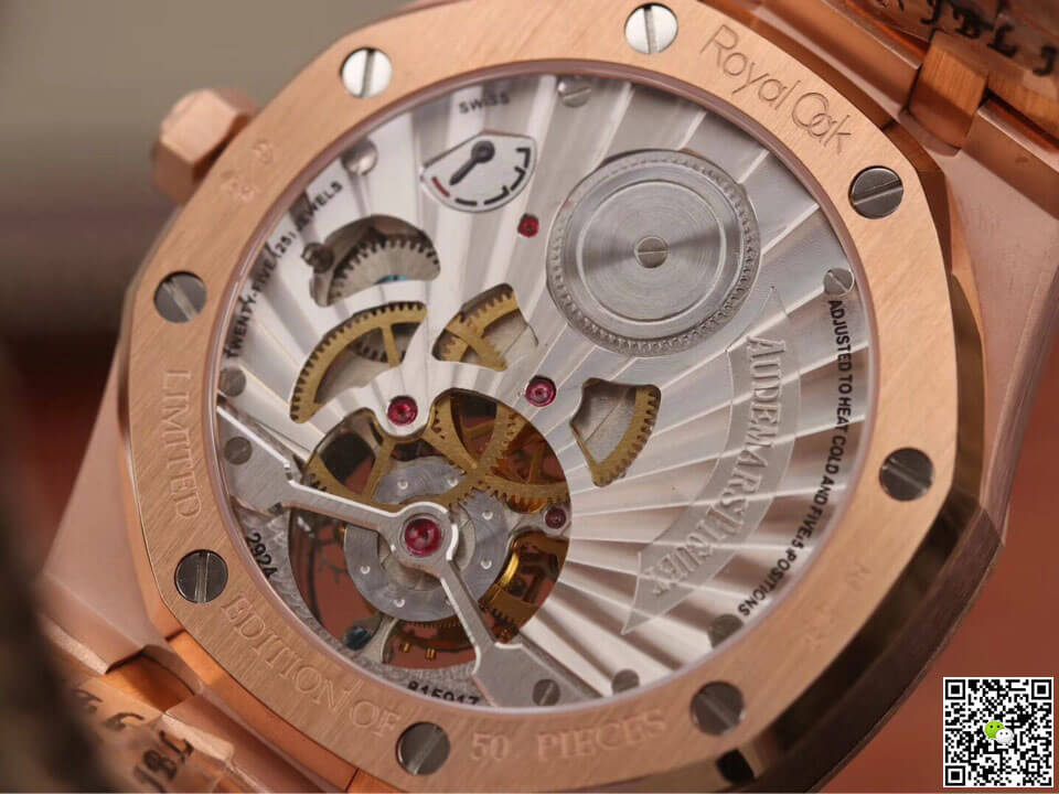 Audemars Piguet Royal Oak Tourbillon 26522OR.OO.1220OR.01 JF Factory Rose Gold