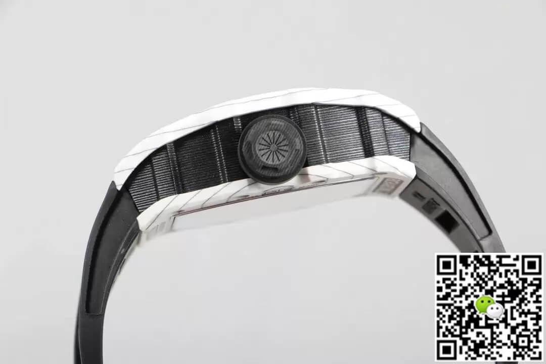Richard Mille RM12-01 Tourbillon RM Factory Black Rubber Strap