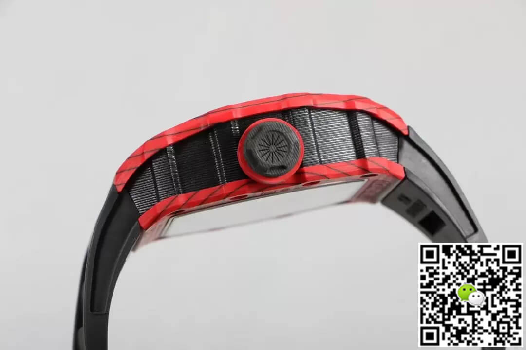 Richard Mille RM12-01 Tourbillon RM Factory Red Case Black Rubber Strap