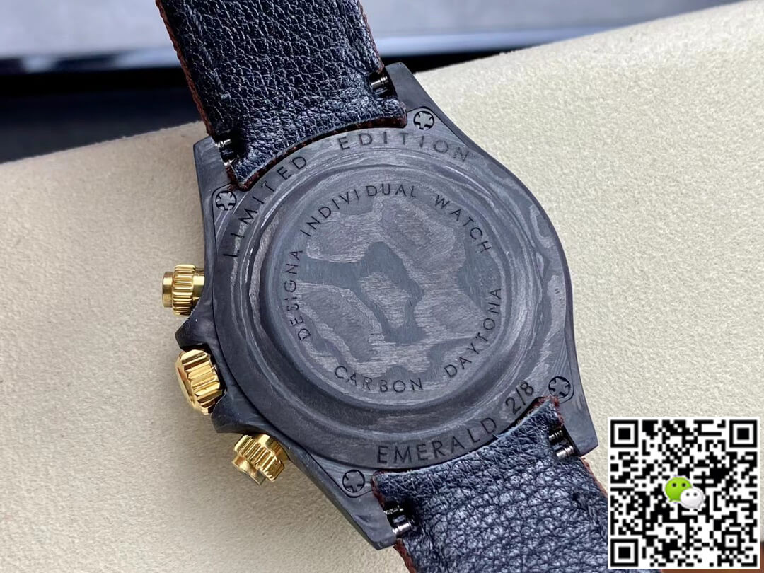 Rolex Daytona Cosmograph Diw Custom Version Noob Factory Brown Strap