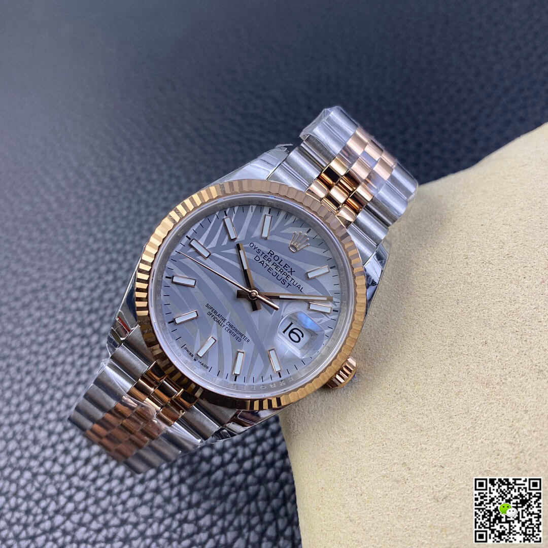 Rolex Datejust M126231-0031 EW Factory Palm Leaf Pattern Dial