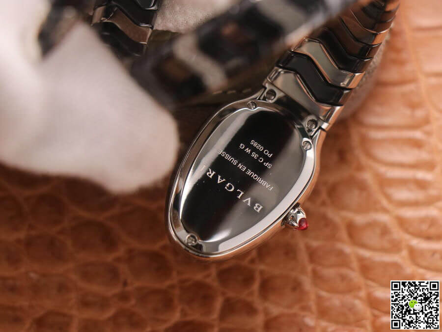 Bvlgari Serpenti 102129 BV Factory Black Dial