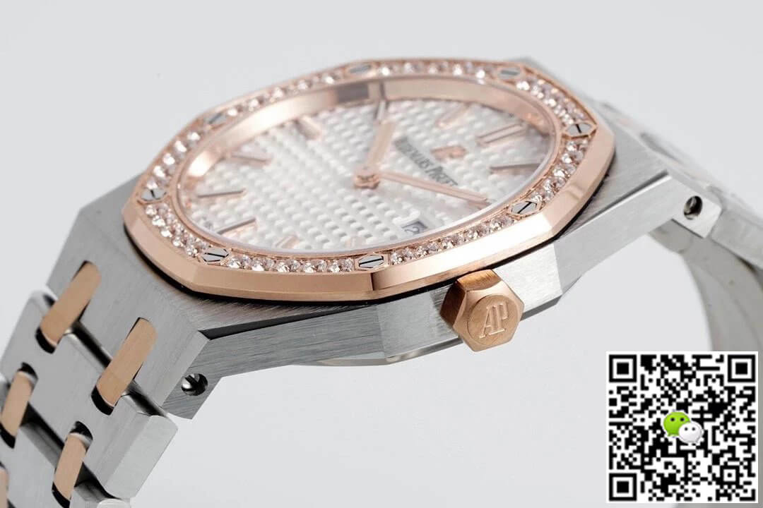 Audemars Piguet Royal Oak Quartz 33MM 67651SR.ZZ.1261SR.01 ZF Factory White Dial