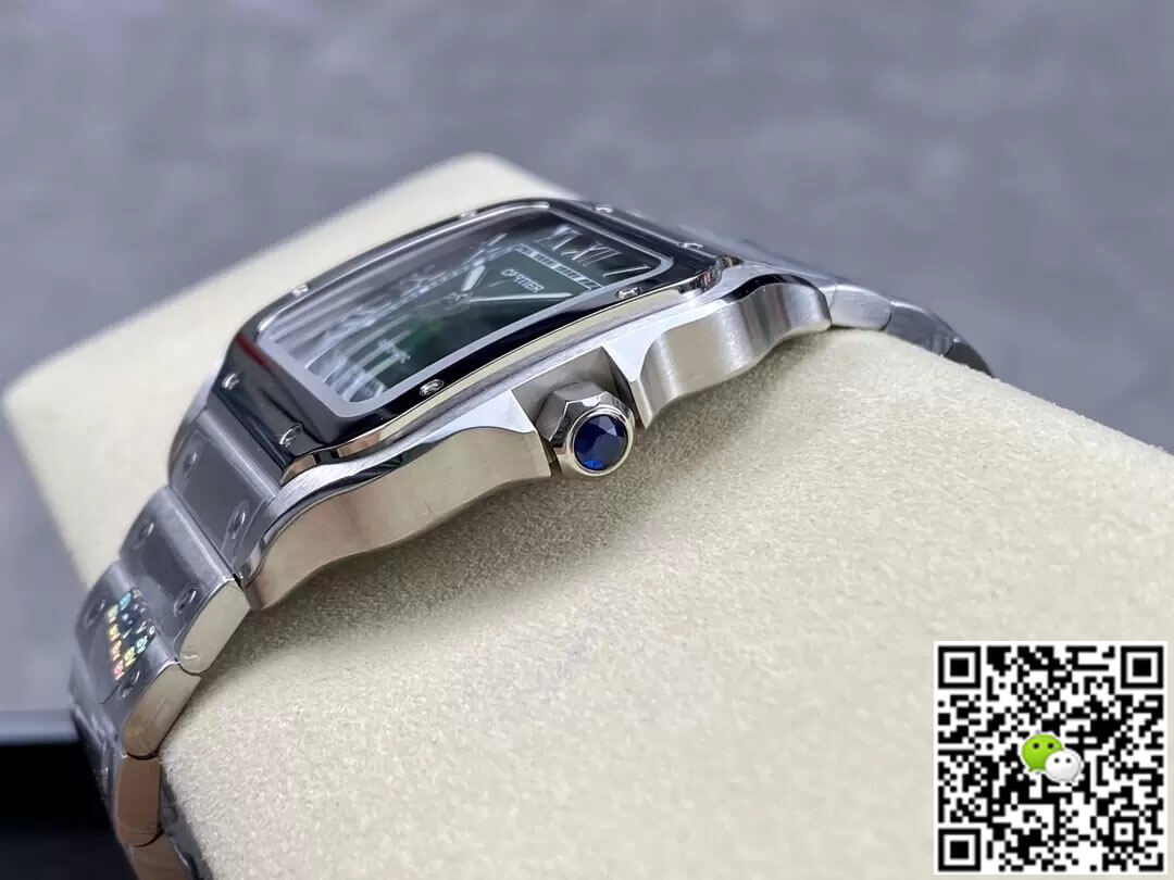 Cartier De Santos WSSA0062 BV Factory Green Dial