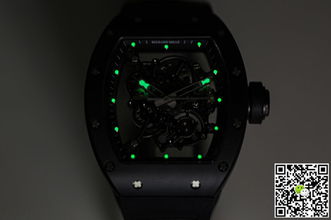 Richard Mille RM-055 BBR Factory Black Ceramic Case