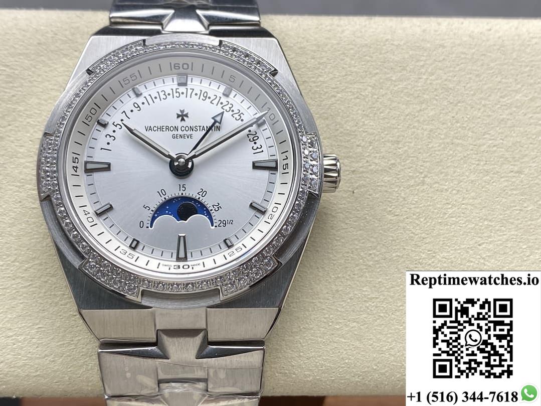 Vacheron Constantin Overseas 4000V-B918 GR Factory Stainless Steel Crown