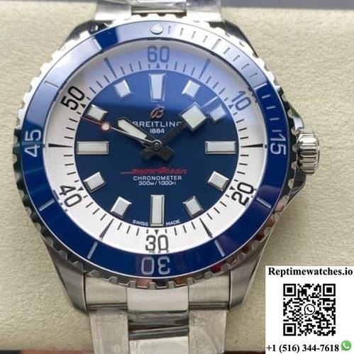 Breitling Superocean A17375E71C1A1 Tf Factory Ceramic Bezel-Rep Time Watches