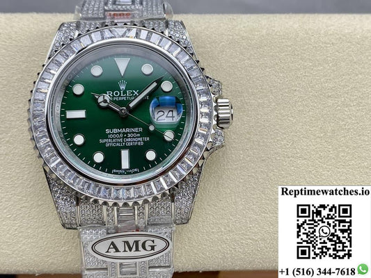 Rolex GMT-Master 116759 SAru-78214 AMG Factory stainless steel crown