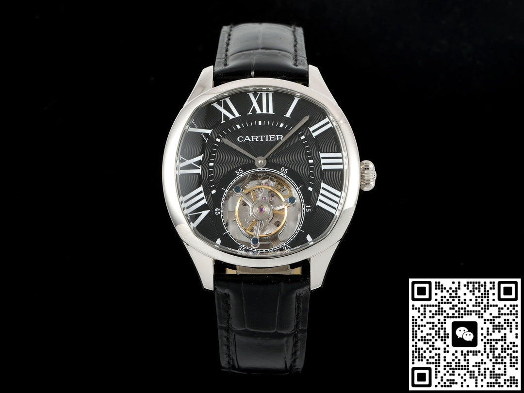 Cartier DRIVE DE W4100015 RMS factory tourbillon stainless steel case