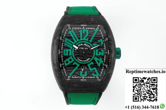 Franck Muller Vanguard ABF factory green strap
