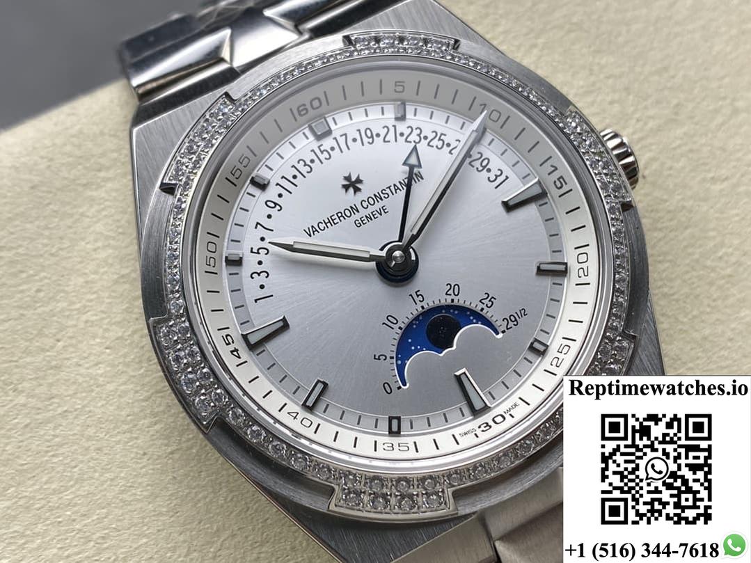Vacheron Constantin Overseas 4000V-B918 GR Factory Stainless Steel Crown
